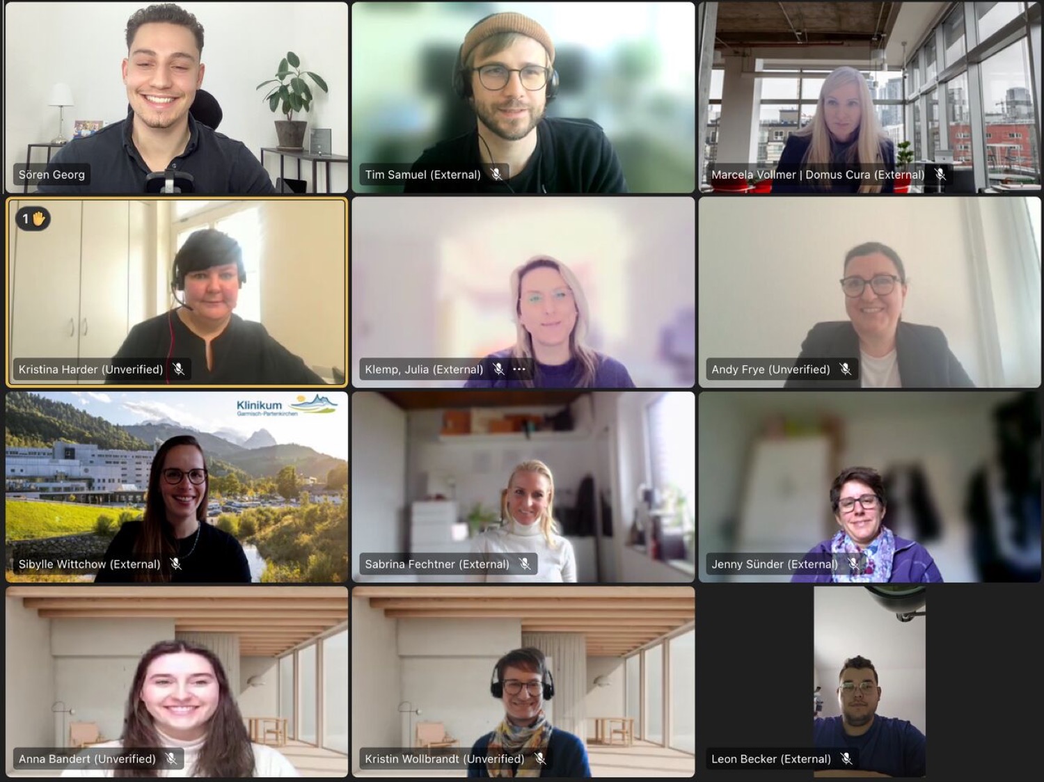 Monatliches Austauschtreffen der Recruiting-Community
